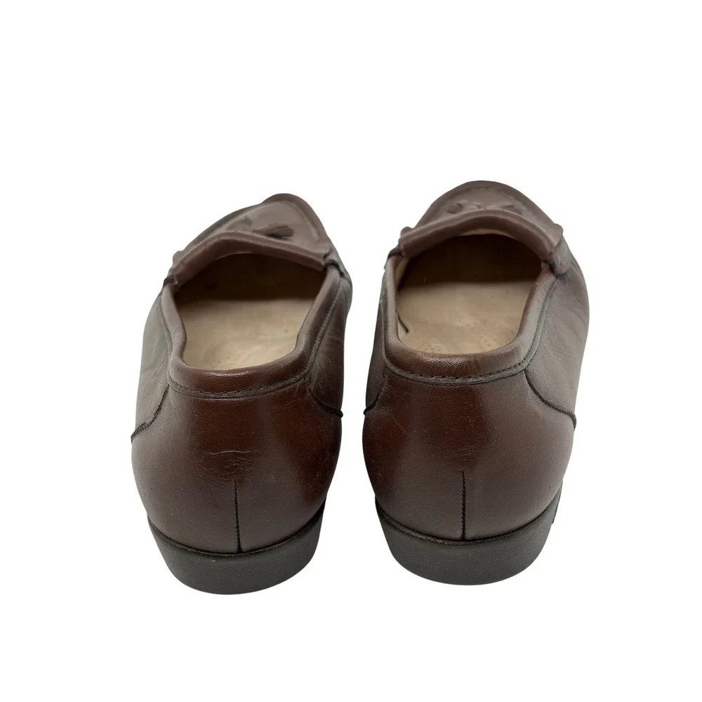 SAS Tripad Comfort Women's Brown Leather Kiltie‎ Tassel Loafers Shoes Size 6 M